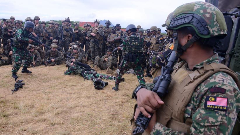 Marinir TNI AL Berbagi Ilmu Tempur ke Tentara AS, Malaysia dan Sri Lanka - Bagian 4