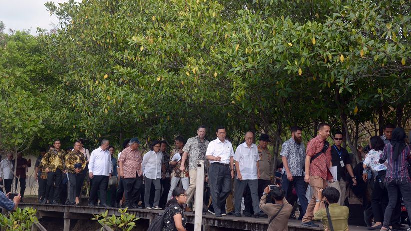 Presiden Bank Dunia Kunjungi Hutan Mangrove Bali - Bagian 2