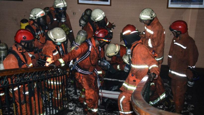 Foto-Foto Kebakaran di Gedung Kemenhub, 4 Orang Tewas - Bagian 1