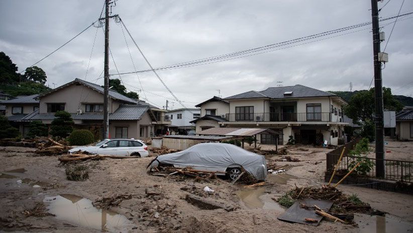 Foto Kerusakan akibat Banjir Bandang di Jepang yang Tewaskan 100 Orang - Bagian 7