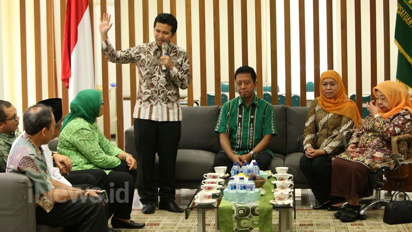 Khofifah dan Emil Bertemu Romahurmuziy di Kantor PPP - Bagian 5