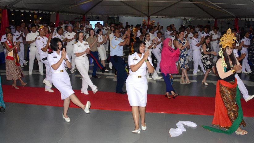 Prajurit Marinir TNI AL Meriahkan Acara Indonesia Reception di Hawaii - Bagian 10