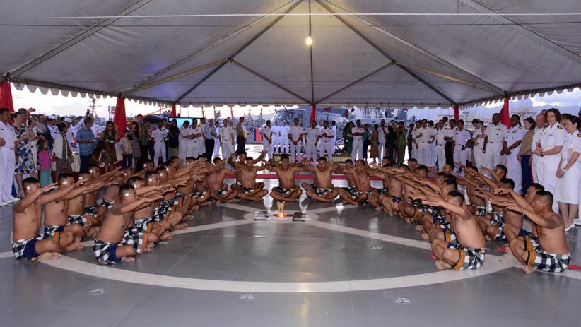 Prajurit Marinir TNI AL Meriahkan Acara Indonesia Reception di Hawaii - Bagian 1