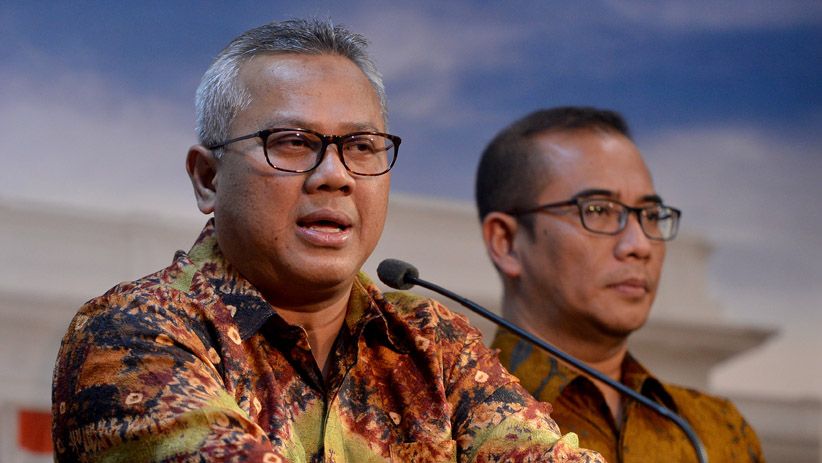 KPU Lapor Hasil Pelaksanaan Pilkada 2018 ke Presiden Jokowi - Bagian 5
