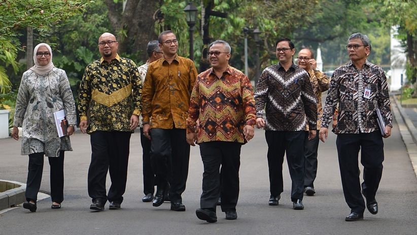 KPU Lapor Hasil Pelaksanaan Pilkada 2018 ke Presiden Jokowi - Bagian 2