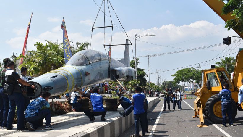 Beroperasi 35 Tahun, Pesawat Tempur F-5 Tiger TNI AU Jadi Monumen - Bagian 1
