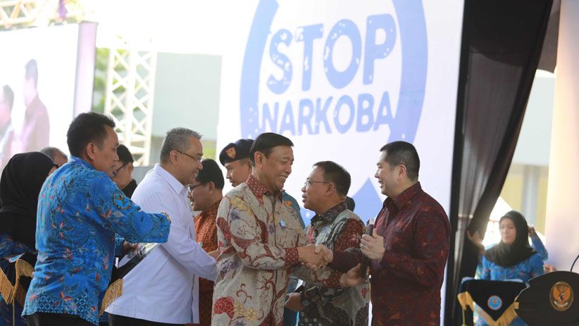 HT Hadiri Peringatan Hari Anti Narkotika Internasional di Lido - Bagian 3