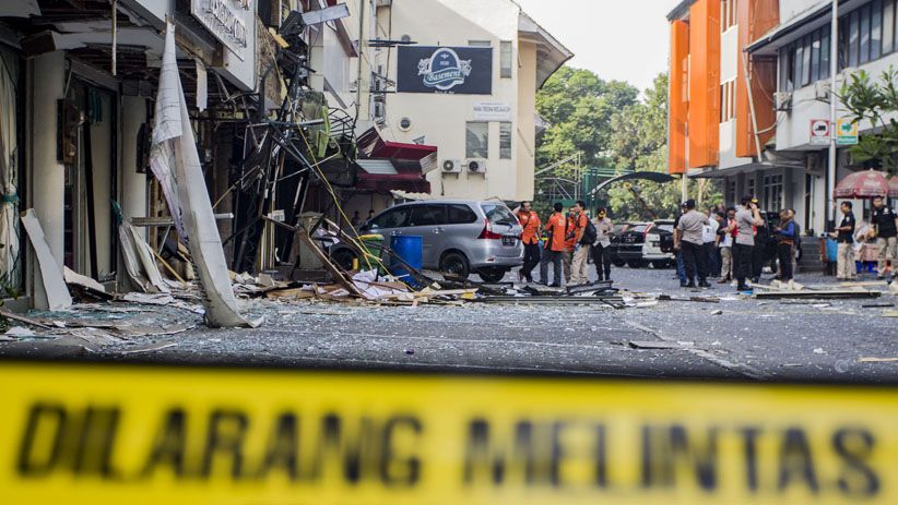 Foto-Foto Ruko Hancur akibat Ledakan Gas di Kebayoran Baru - Bagian 2