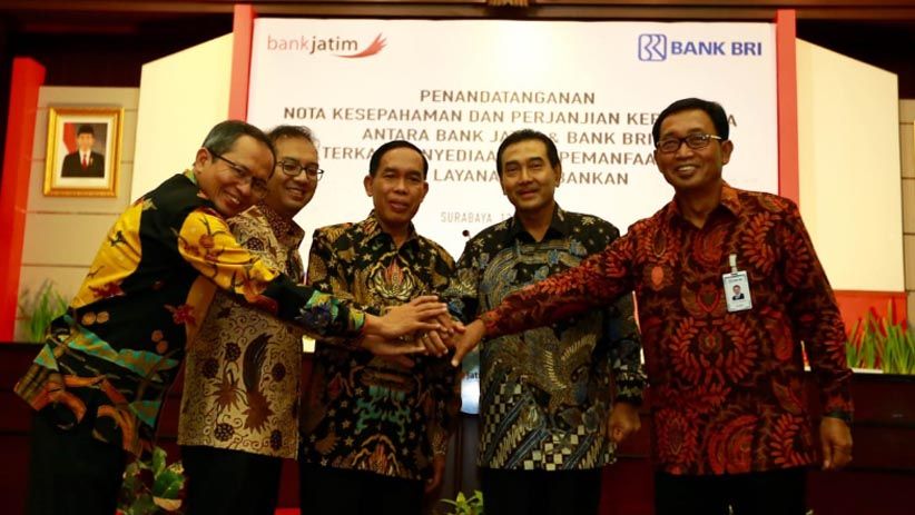BRI Gandeng Bank Jatim Perluas Akses Keuangan di Jawa Timur - Bagian 1