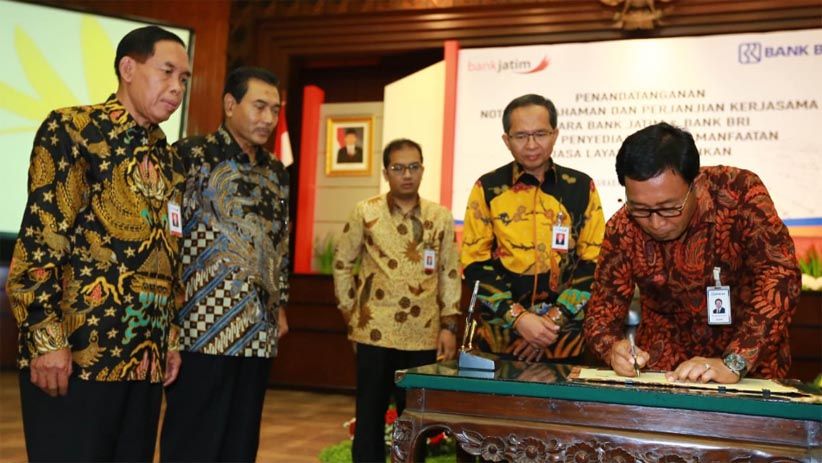 BRI Gandeng Bank Jatim Perluas Akses Keuangan di Jawa Timur - Bagian 4