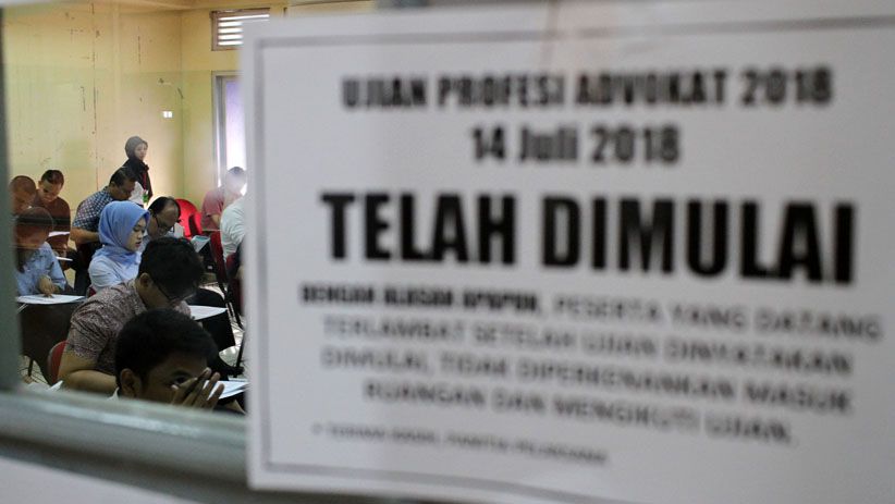Peradi Gelar Ujian Profesi Advokat 2018 - Bagian 3
