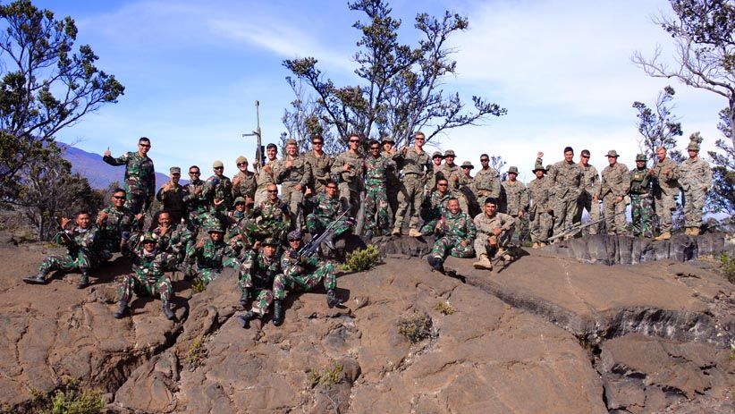 Prajurit Intai Amfibi Korps Marinir TNI AL Menembak Sniper di Hawaii - Bagian 8