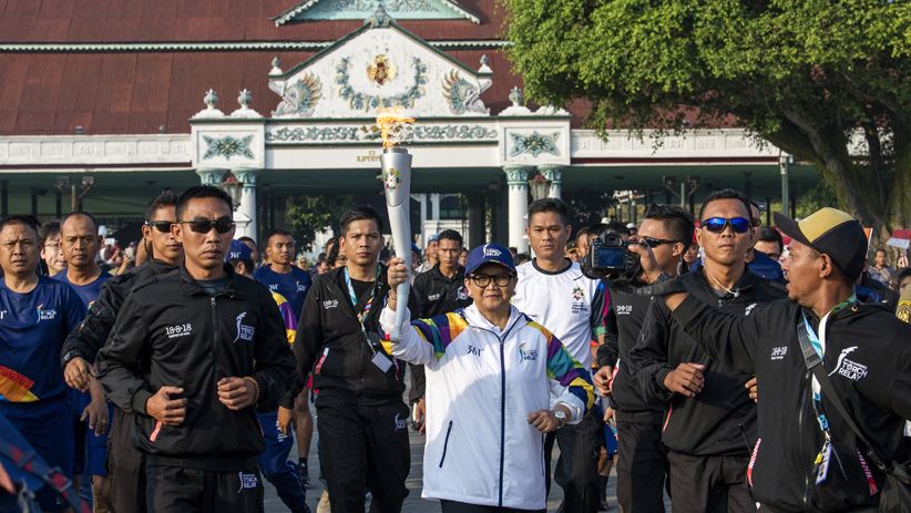 Torch Relay Asian Games 2018 Dimulai, Api Obor akan Lewati 52 Kota - Bagian 2
