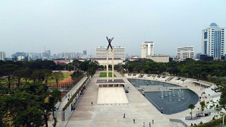 Foto-Foto Taman Lapangan Banteng Punya Wajah Baru - Bagian 1