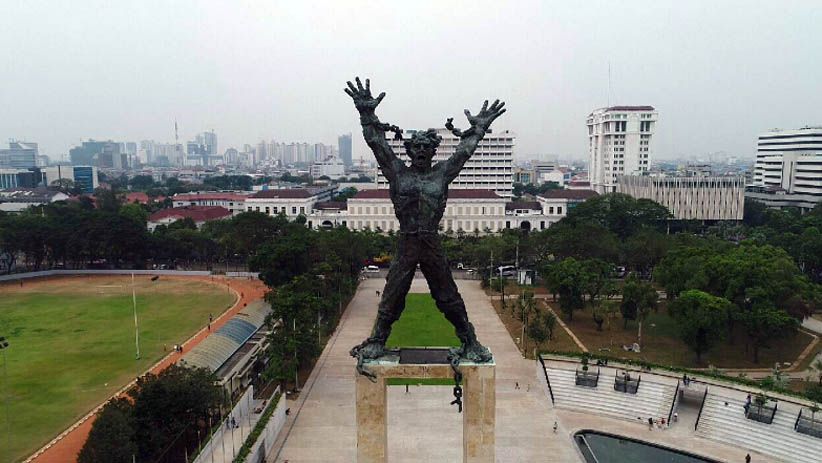 Foto-Foto Taman Lapangan Banteng Punya Wajah Baru - Bagian 3