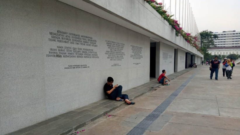 Foto-Foto Taman Lapangan Banteng Punya Wajah Baru - Bagian 5