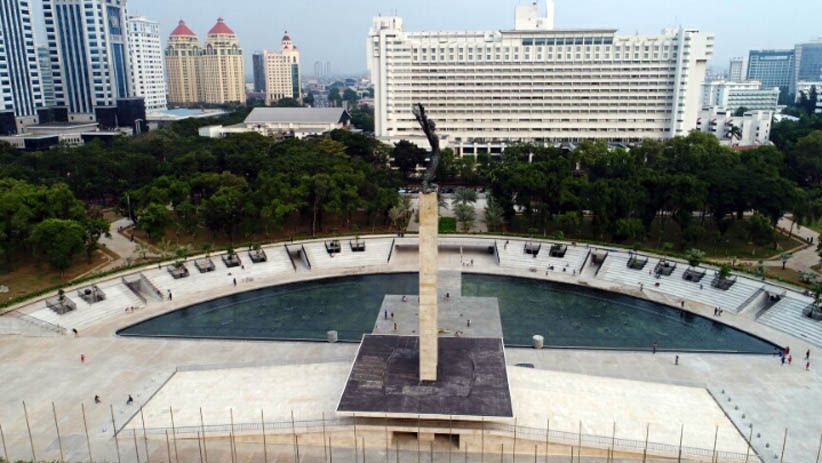 Foto-Foto Taman Lapangan Banteng Punya Wajah Baru - Bagian 6