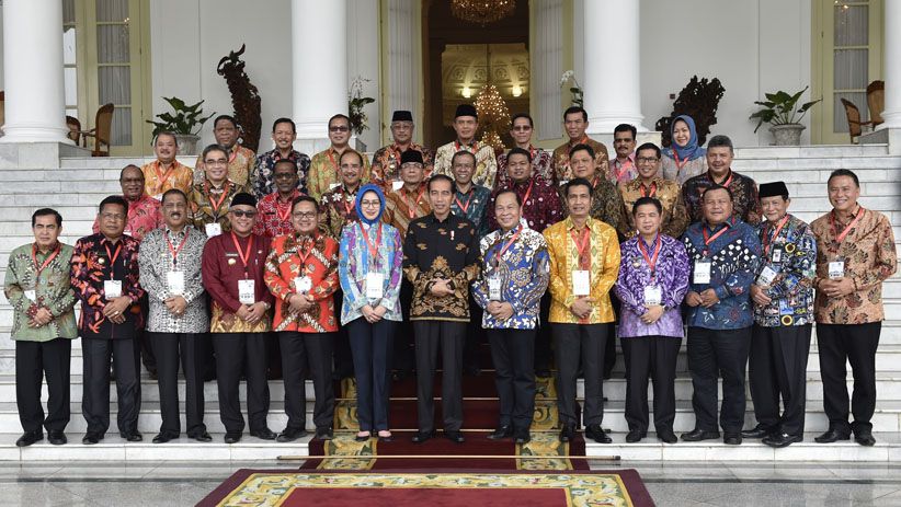 Tampung Aspirasi, Presiden Jokowi Silaturahmi dengan Wali Kota se-Indonesia - Bagian 2