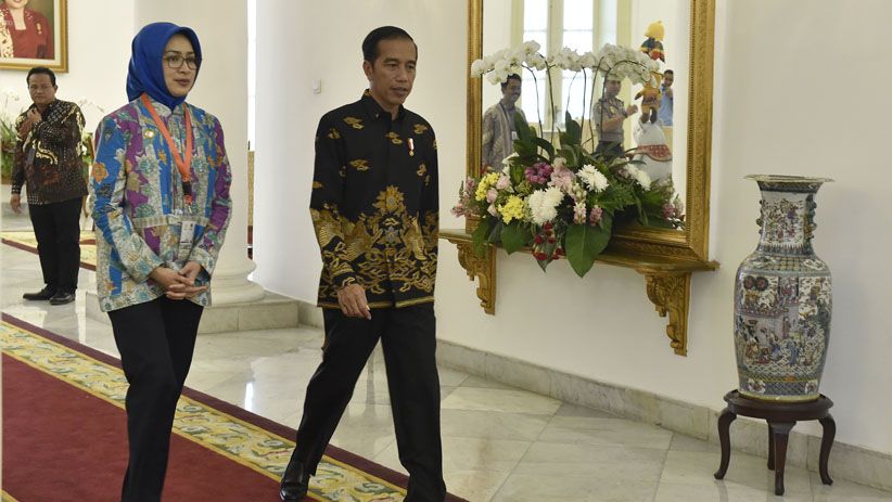 Tampung Aspirasi, Presiden Jokowi Silaturahmi dengan Wali Kota se-Indonesia - Bagian 5