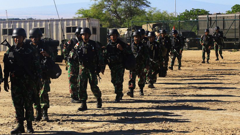 Marinir TNI AL Kembali ke KRI Makassar-590 Usai Latihan bersama Rimpac 2018 - Bagian 2