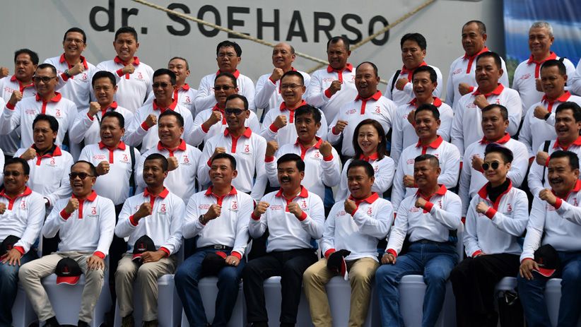 Panglima TNI Joy Sailing bersama Pemimpin Redaksi Media Massa  - Bagian 1