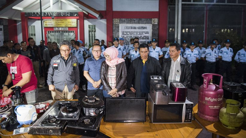 Hasil Sidak Lapas Sukamiskin, Uang Ratusan Juta dan Barang Mewah Disita - Bagian 1