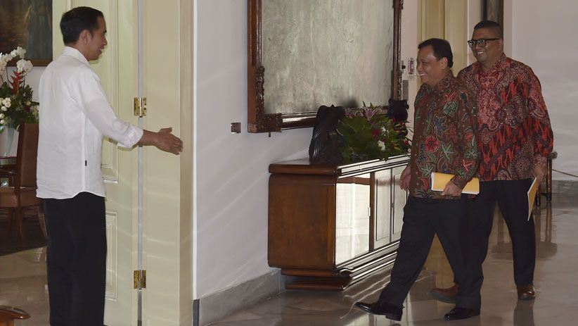 Bawaslu Lapor Hasil Pengawasan Pilkada 2018 ke Presiden Jokowi - Bagian 4