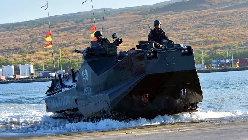 Prajurit Korps Marinir Indonesia Latihan Debarkasi dan Embarkasi di Hawaii - Bagian 12