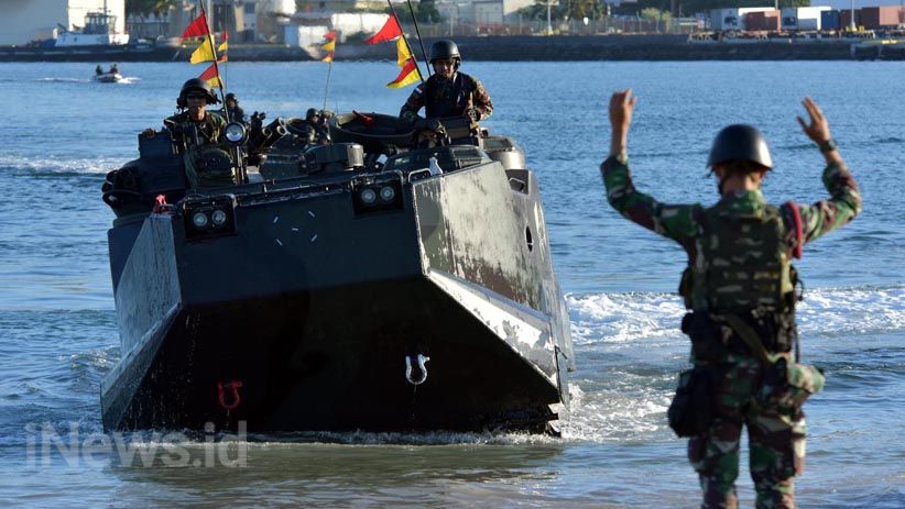 Prajurit Korps Marinir Indonesia Latihan Debarkasi dan Embarkasi di Hawaii - Bagian 10