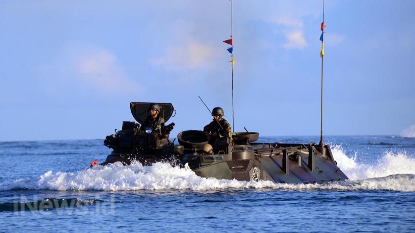 Prajurit Korps Marinir Indonesia Latihan Debarkasi dan Embarkasi di Hawaii - Bagian 11