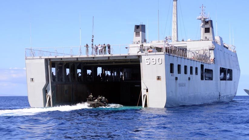 Prajurit Korps Marinir Indonesia Latihan Debarkasi dan Embarkasi di Hawaii - Bagian 9