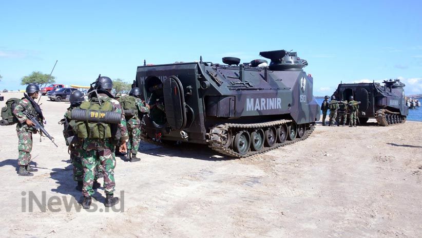 Prajurit Korps Marinir Indonesia Latihan Debarkasi dan Embarkasi di Hawaii - Bagian 6