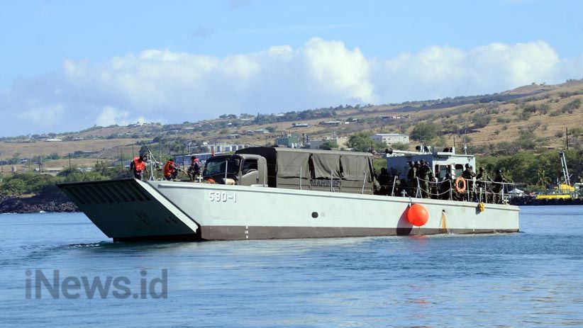 Prajurit Korps Marinir Indonesia Latihan Debarkasi dan Embarkasi di Hawaii - Bagian 5