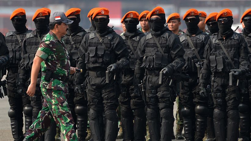 Panglima TNI Tutup Latihan Mitigasi Aksi Terorisme - Bagian 6