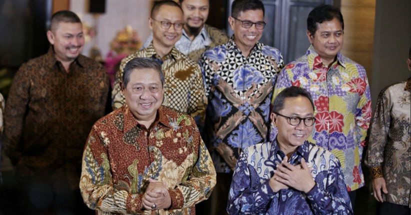 SBY Bertemu Zulkifli Hasan Bahas Koalisi Pilpres 2019 - Bagian 5