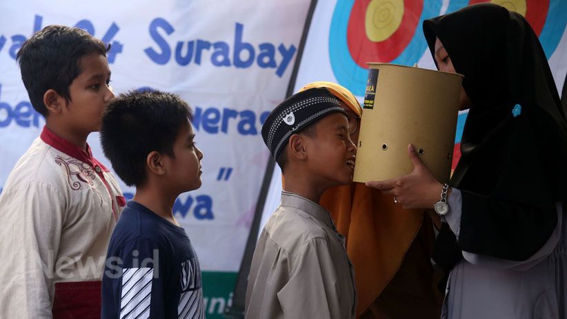 Jelang Gerhana Bulan Total, Siswa SD Muhammadiyah 24 Pelajari Ilmu Astronomi - Bagian 3