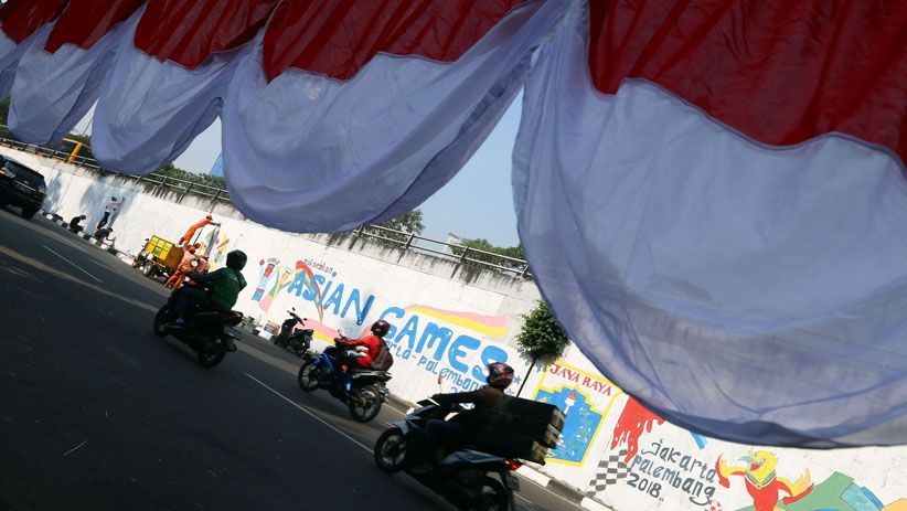 Warna-Warni Mural Asian Games 2018 di Jalan Ibu Kota - Bagian 5