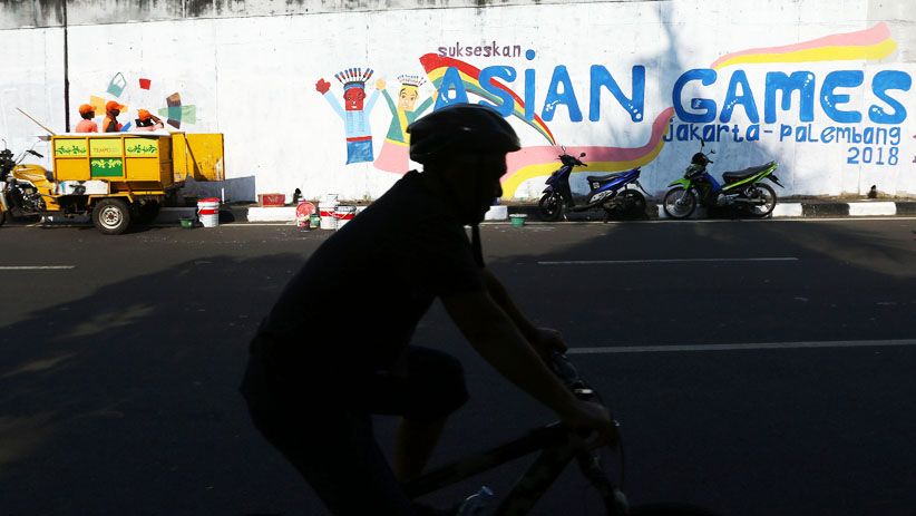 Warna-Warni Mural Asian Games 2018 di Jalan Ibu Kota - Bagian 1