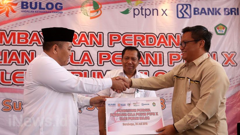 PTPN X Fasilitasi Pembayaran Rp 101,6 M Gula Petani Tebu - Bagian 1