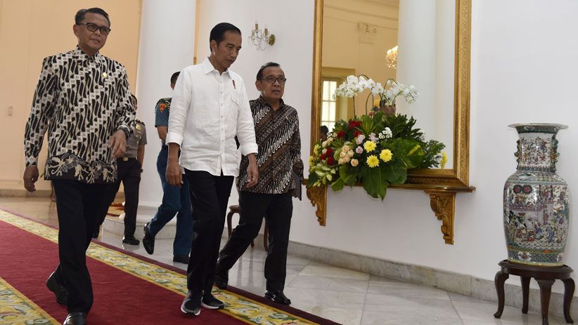 Presiden Jokowi Dengarkan Aspirasi Para Bupati di Istana Bogor - Bagian 5
