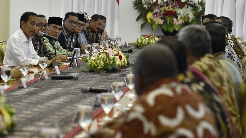 Presiden Jokowi Dengarkan Aspirasi Para Bupati di Istana Bogor - Bagian 4