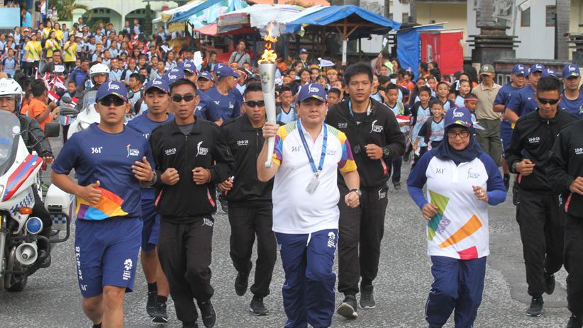 Pawai Obor Asian Games 2018 Menjelajah Danau Toba - Bagian 3