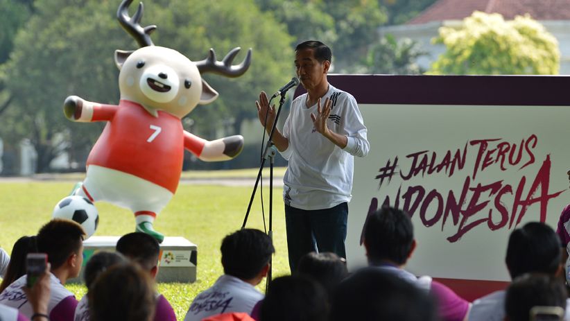 Jokowi Ajak Artis, Atlet hingga Netizen Promosikan Asian Games 2018 - Bagian 3