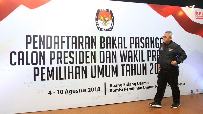 KPU Buka Pendaftaran Bakal Capres dan Cawapres Pemilu 2019 - Bagian 1