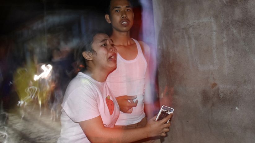 Gempa Lombok 7 SR, Warga Panik Berhamburan ke Jalan - Bagian 2