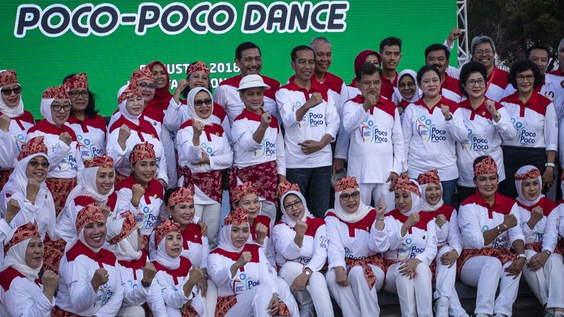Foto 65 Ribu Warga Senam Poco-Poco Pecahkan Rekor Dunia - Bagian 6