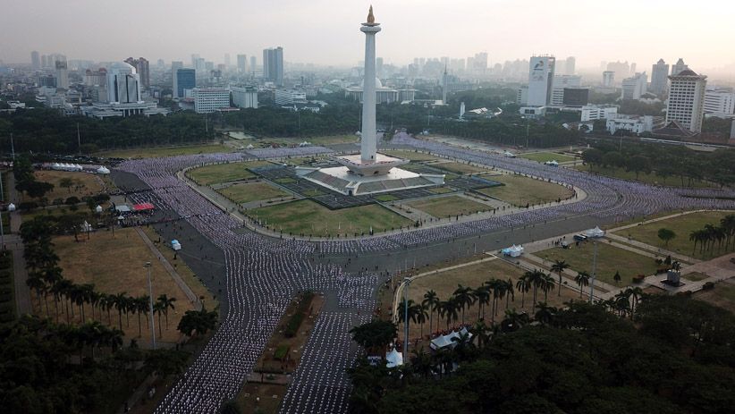 Foto 65 Ribu Warga Senam Poco-Poco Pecahkan Rekor Dunia - Bagian 3