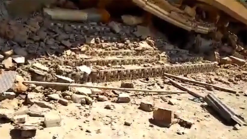 Jamaah Tertimbun Bangunan Masjid di Lombok Utara Belum Dievakuasi  - Bagian 3