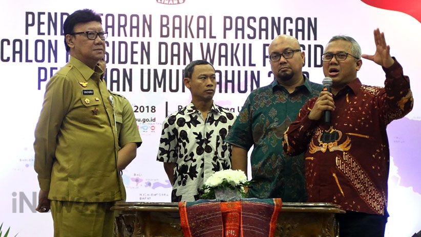 Mendagri Pantau Proses Pendaftaran Capres dan Cawapres di KPU - Bagian 3