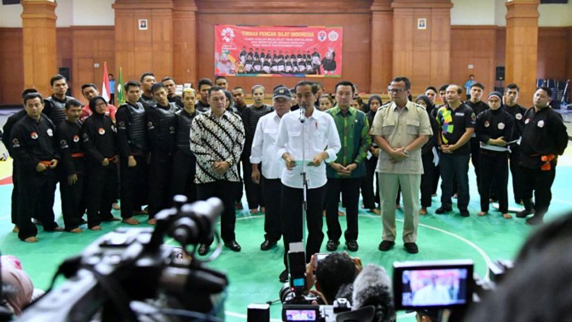 Jokowi Optimistis Atlet Pencak Silat Peroleh Lebih dari 2 Medali Emas - Bagian 3